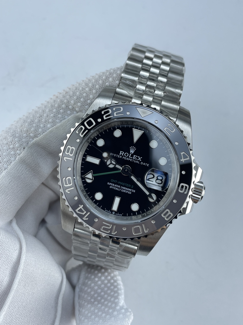 (준비완료/특급배송)NO.4360/롤렉스 지엠티마스터2 블랙그레이 쥬빌레 GMT-Master II 126720 GRNR